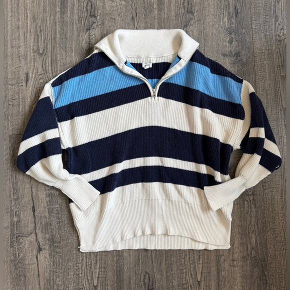 Aerie Beyond Quarter Zip Sweater - Picture 3 of 4